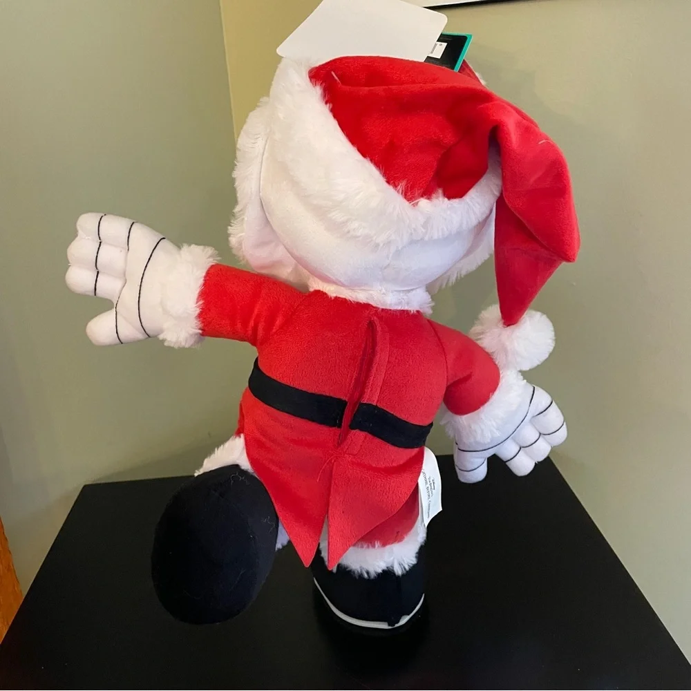 NWT Nightmare Before Christmas ANIMATED MUSICAL Jack Skellington Santa SEE VIDEO